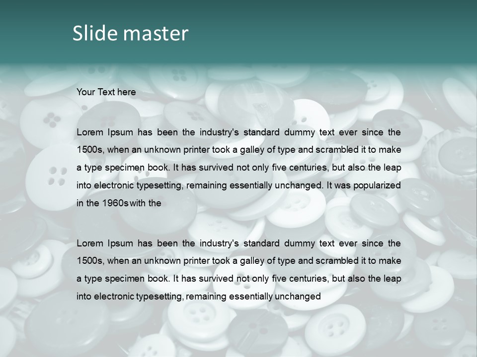 Needle Wallpapers Skein PowerPoint Template