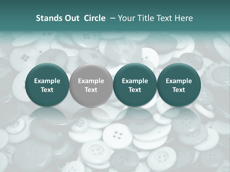 Needle Wallpapers Skein PowerPoint Template