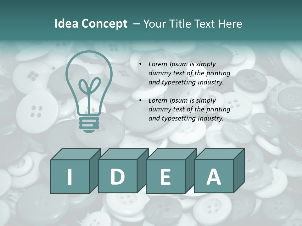 Needle Wallpapers Skein PowerPoint Template