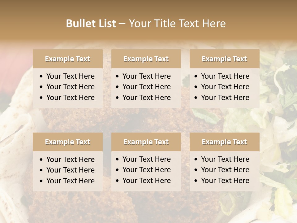 Falafel Arabic PowerPoint Template