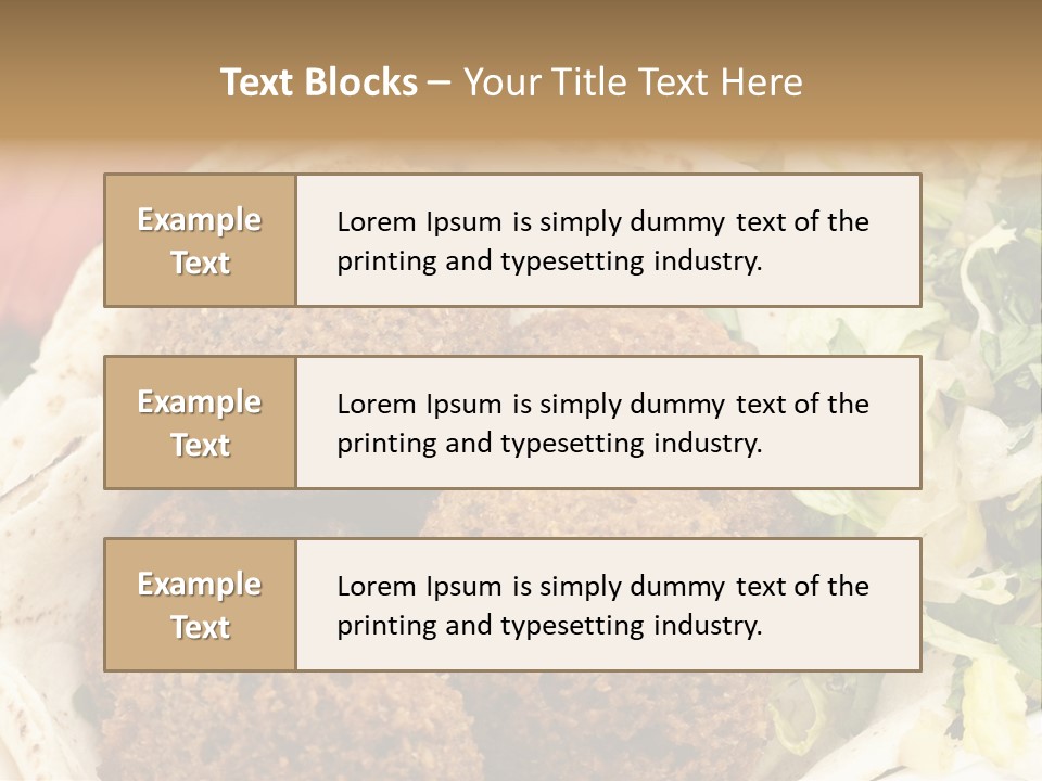 Falafel Arabic PowerPoint Template