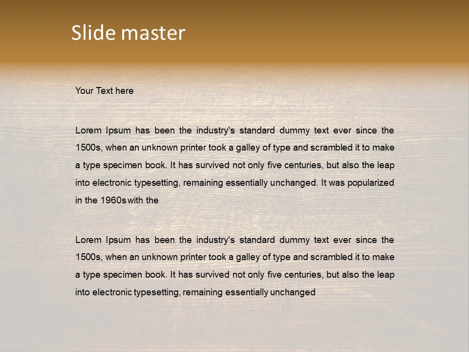 Ancient Grunge Fashioned PowerPoint Template