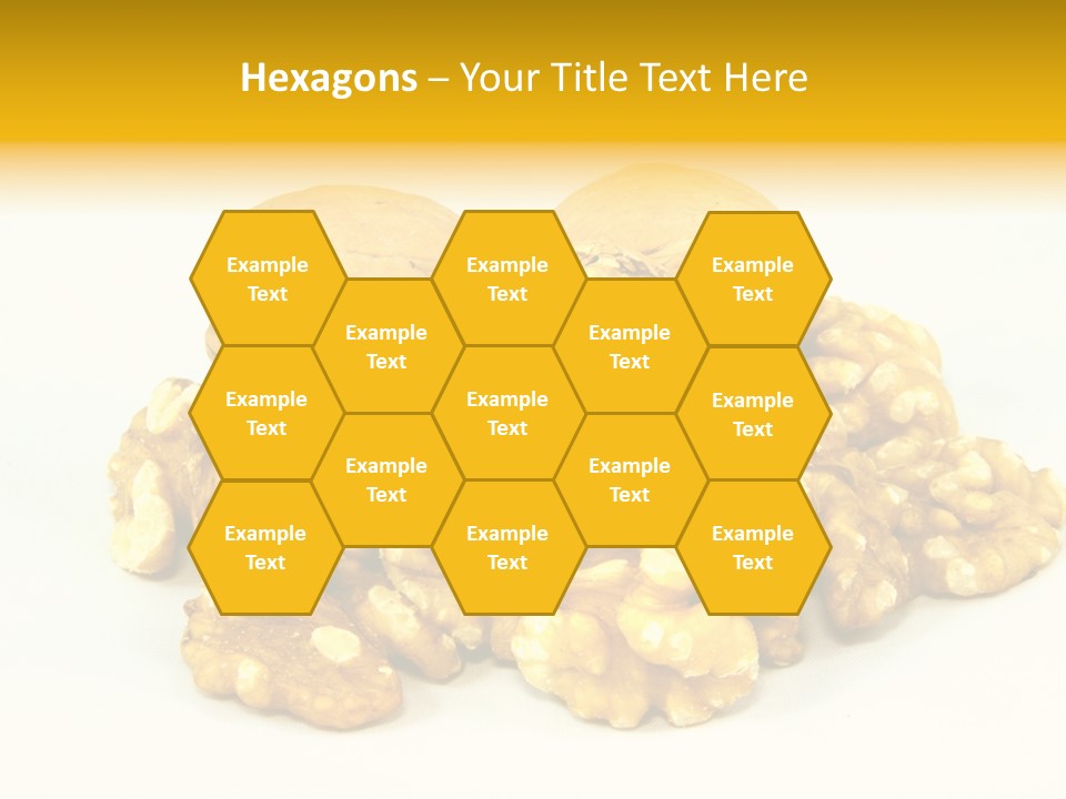 Free Clip Art Walnuts PowerPoint Template