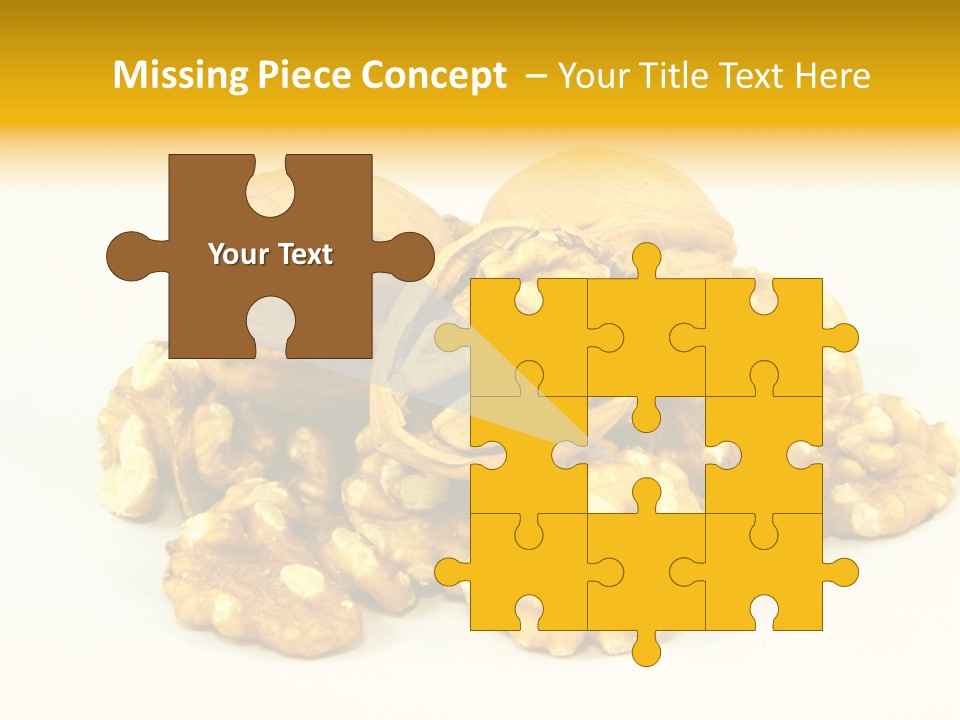 Free Clip Art Walnuts PowerPoint Template