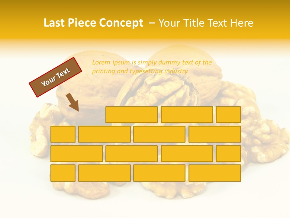 Free Clip Art Walnuts PowerPoint Template