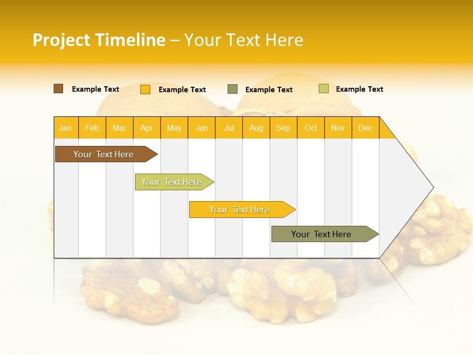Free Clip Art Walnuts PowerPoint Template