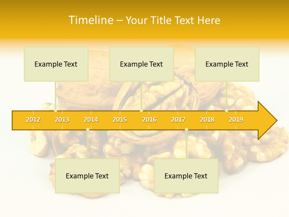 Free Clip Art Walnuts PowerPoint Template