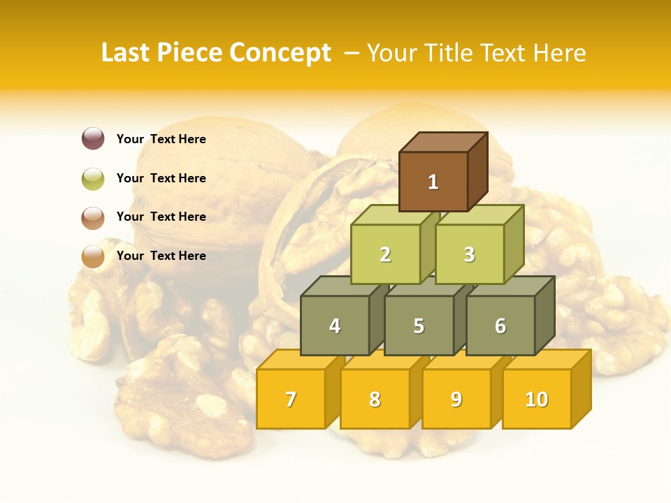 Free Clip Art Walnuts PowerPoint Template