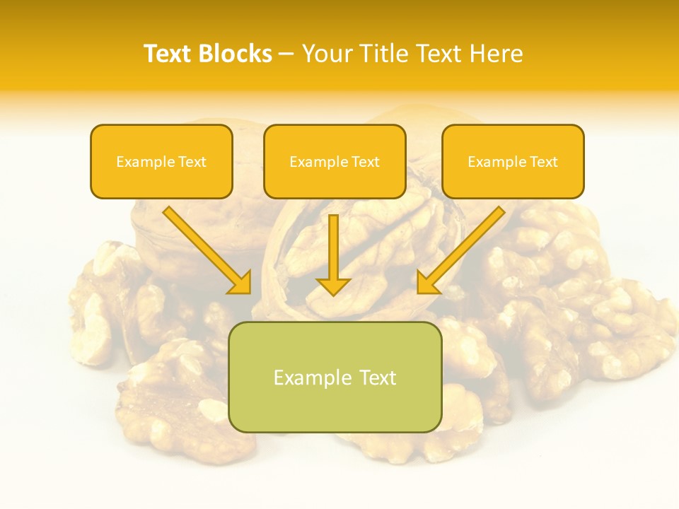 Free Clip Art Walnuts PowerPoint Template