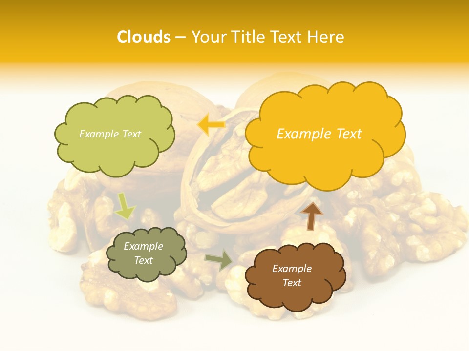 Free Clip Art Walnuts PowerPoint Template
