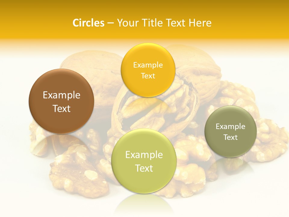 Free Clip Art Walnuts PowerPoint Template