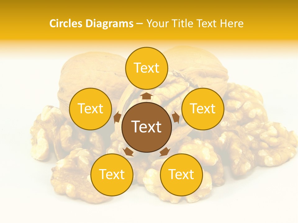 Free Clip Art Walnuts PowerPoint Template