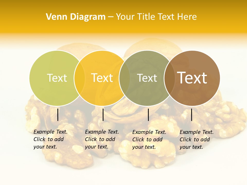 Free Clip Art Walnuts PowerPoint Template