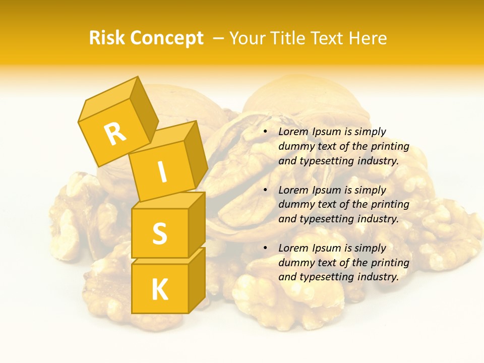 Free Clip Art Walnuts PowerPoint Template