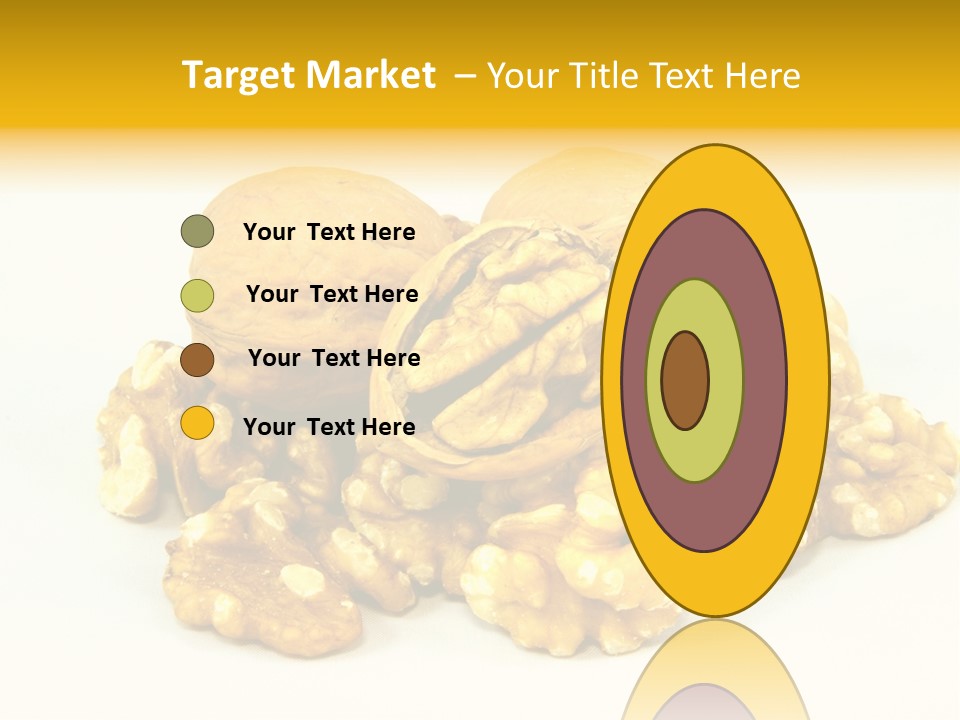 Free Clip Art Walnuts PowerPoint Template