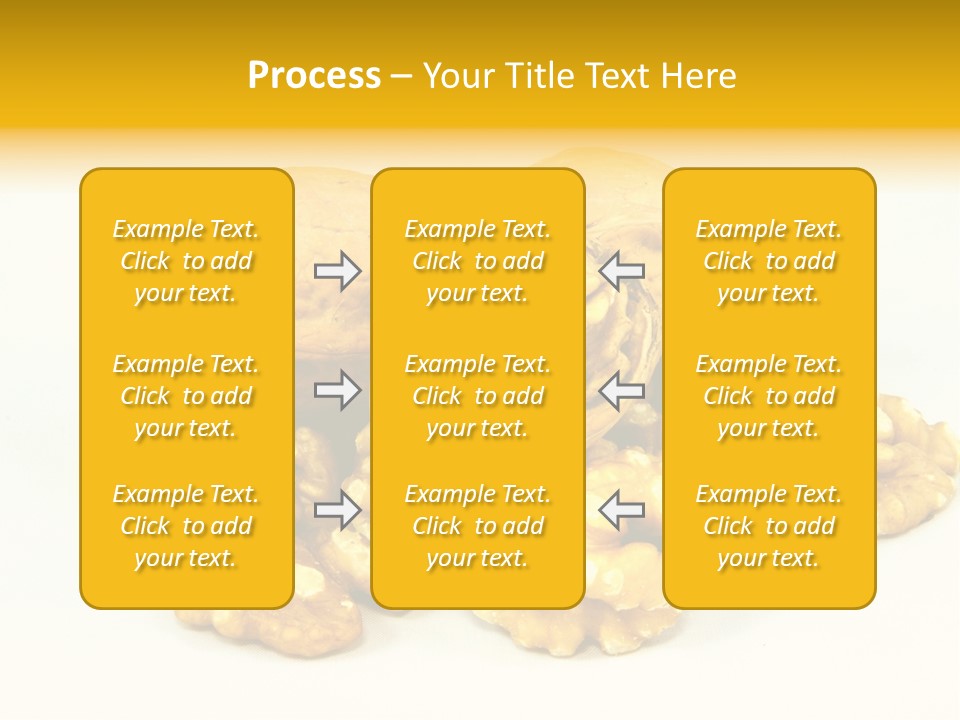 Free Clip Art Walnuts PowerPoint Template