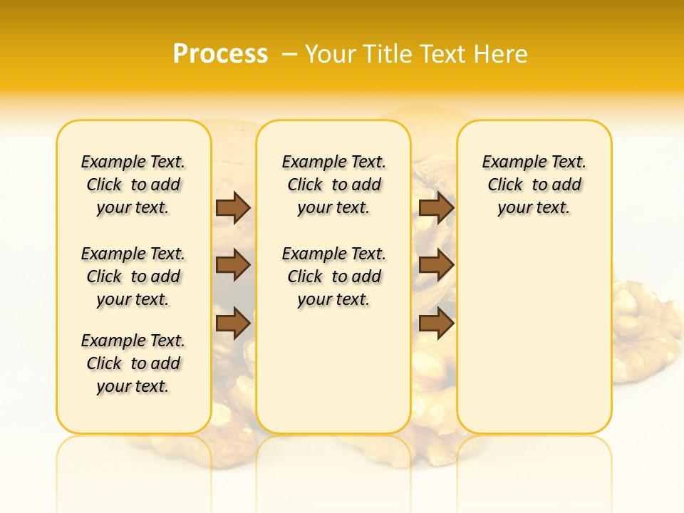 Free Clip Art Walnuts PowerPoint Template