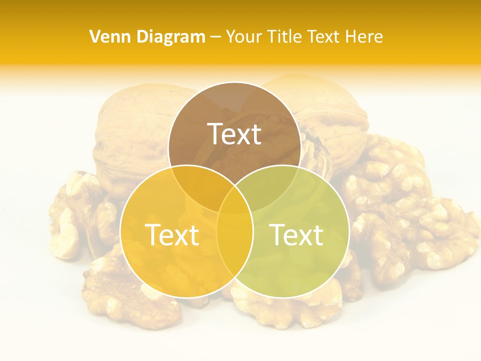 Free Clip Art Walnuts PowerPoint Template