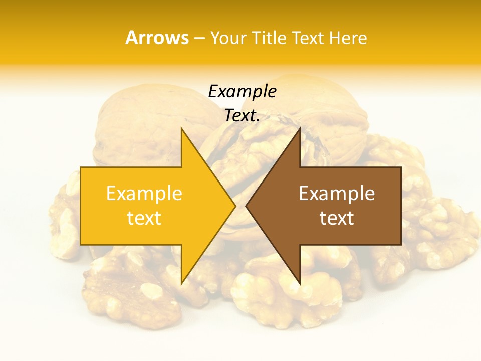 Free Clip Art Walnuts PowerPoint Template