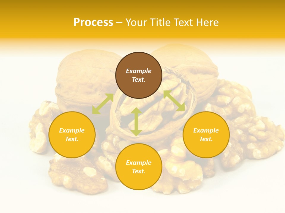 Free Clip Art Walnuts PowerPoint Template