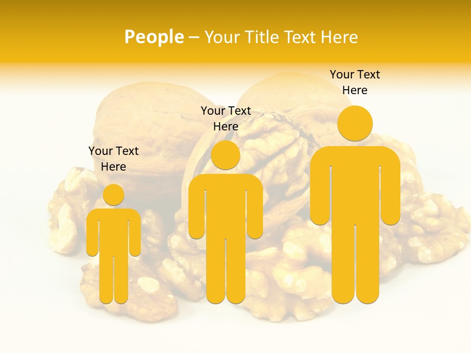 Free Clip Art Walnuts PowerPoint Template