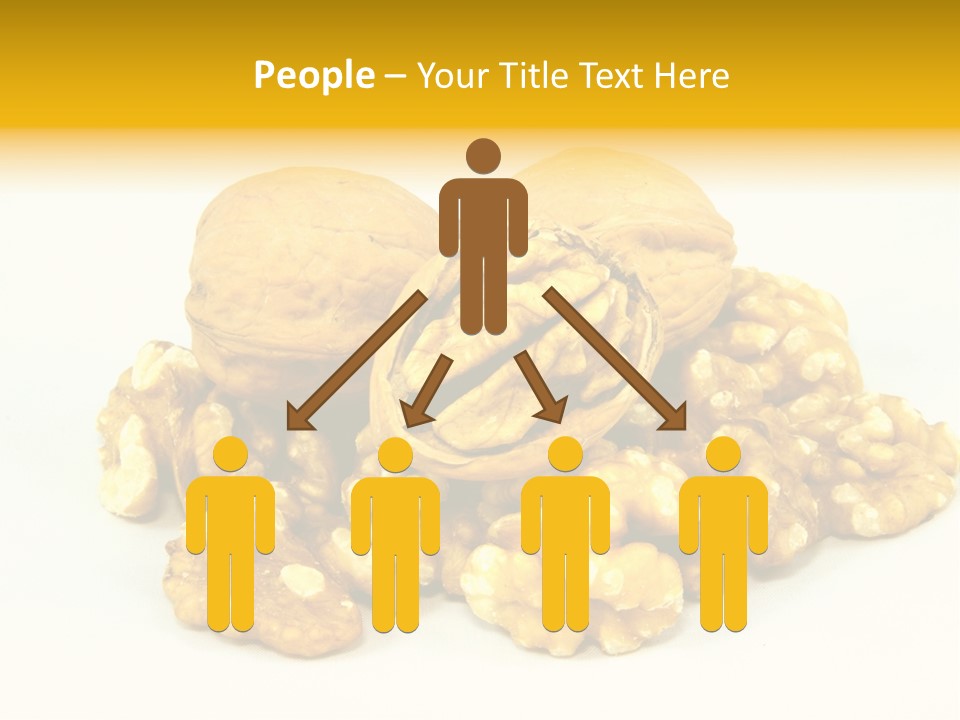 Free Clip Art Walnuts PowerPoint Template