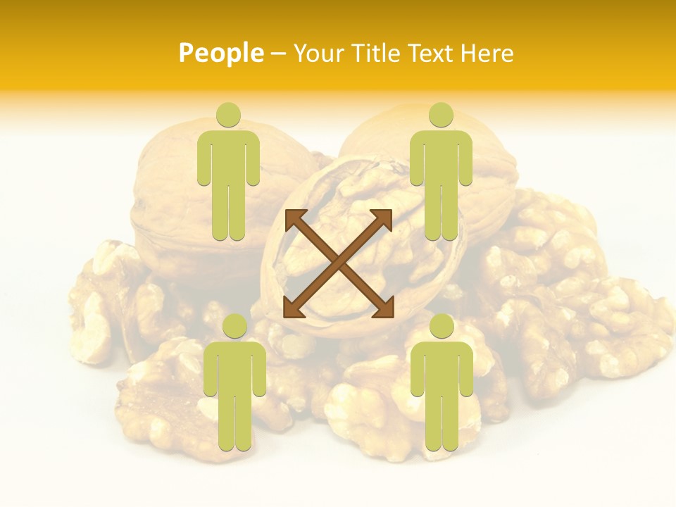 Free Clip Art Walnuts PowerPoint Template