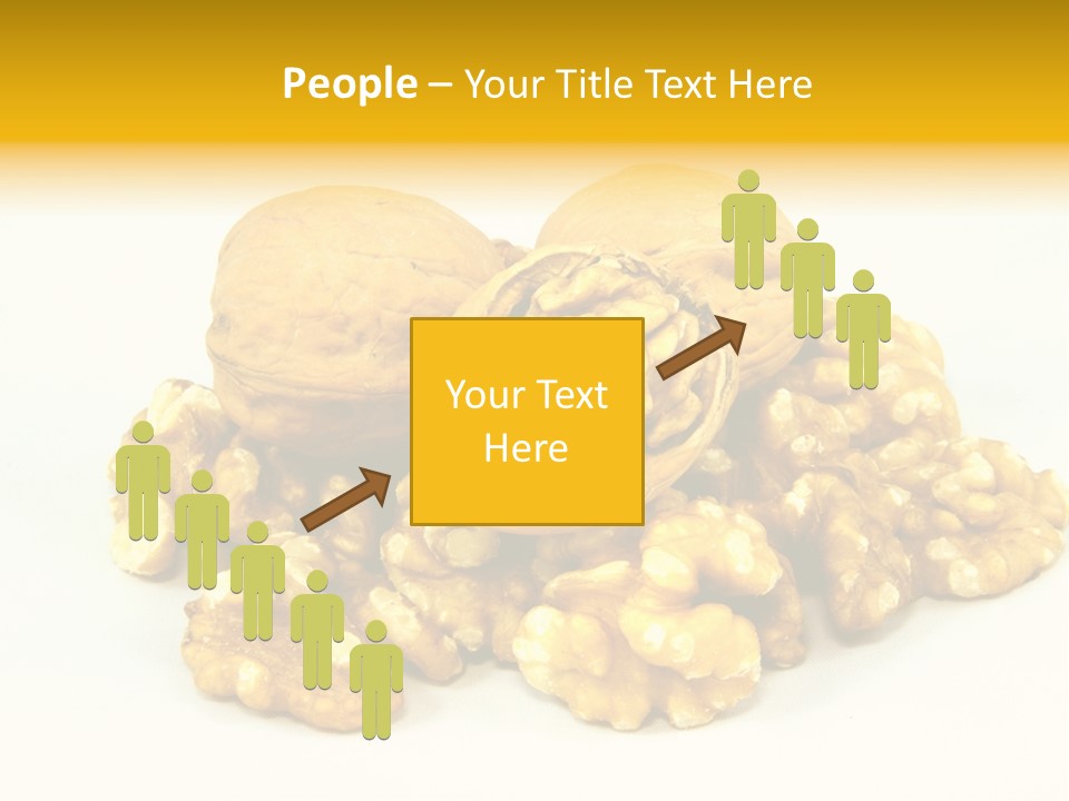 Free Clip Art Walnuts PowerPoint Template