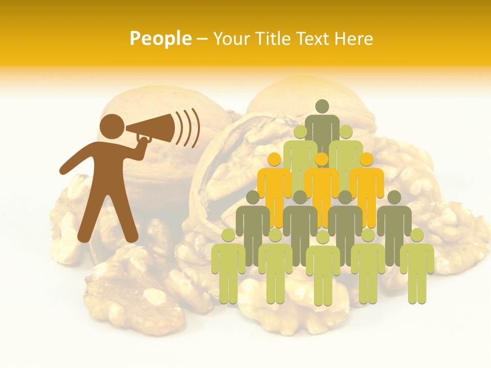 Free Clip Art Walnuts PowerPoint Template