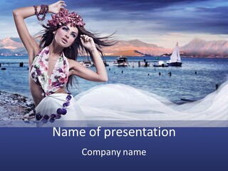 Fashion Designer Website Template PowerPoint Template