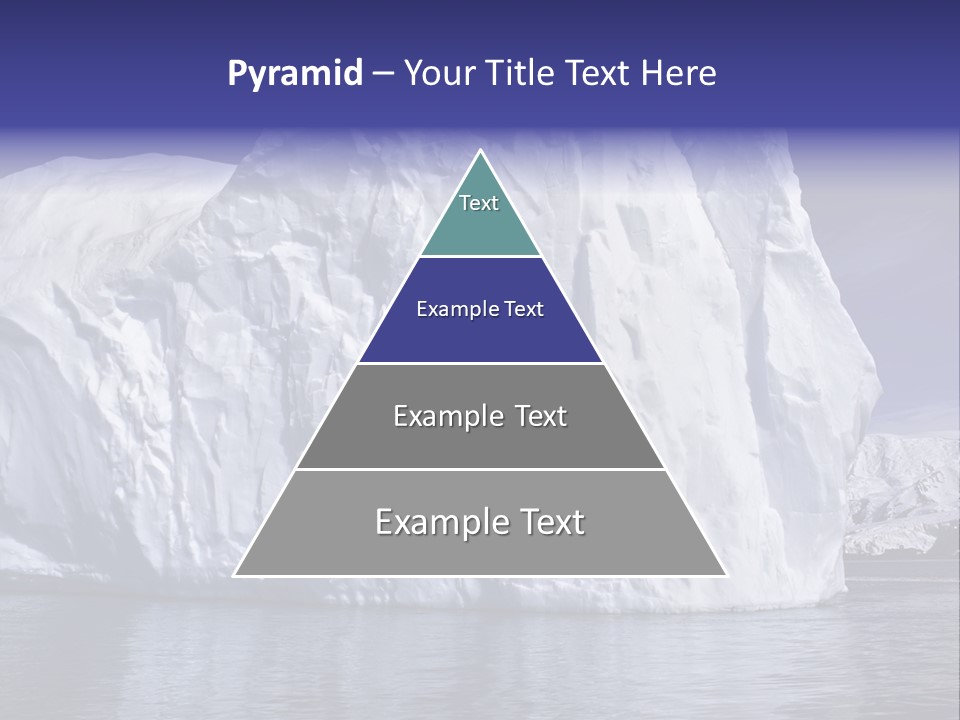 Ice Iceberg Idyllic PowerPoint Template