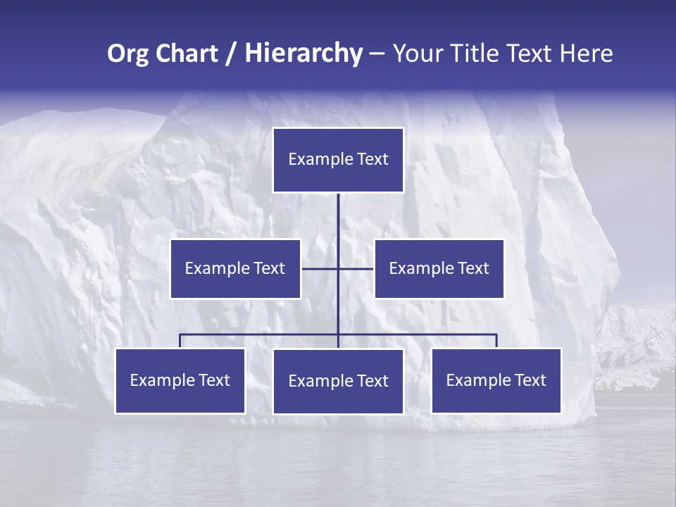 Ice Iceberg Idyllic PowerPoint Template
