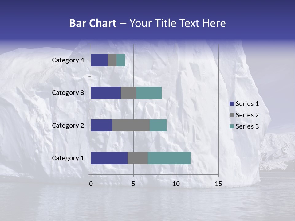 Ice Iceberg Idyllic PowerPoint Template