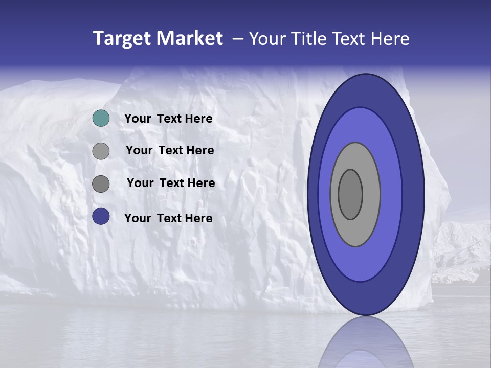 Ice Iceberg Idyllic PowerPoint Template