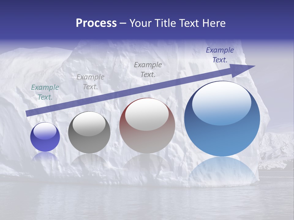 Ice Iceberg Idyllic PowerPoint Template