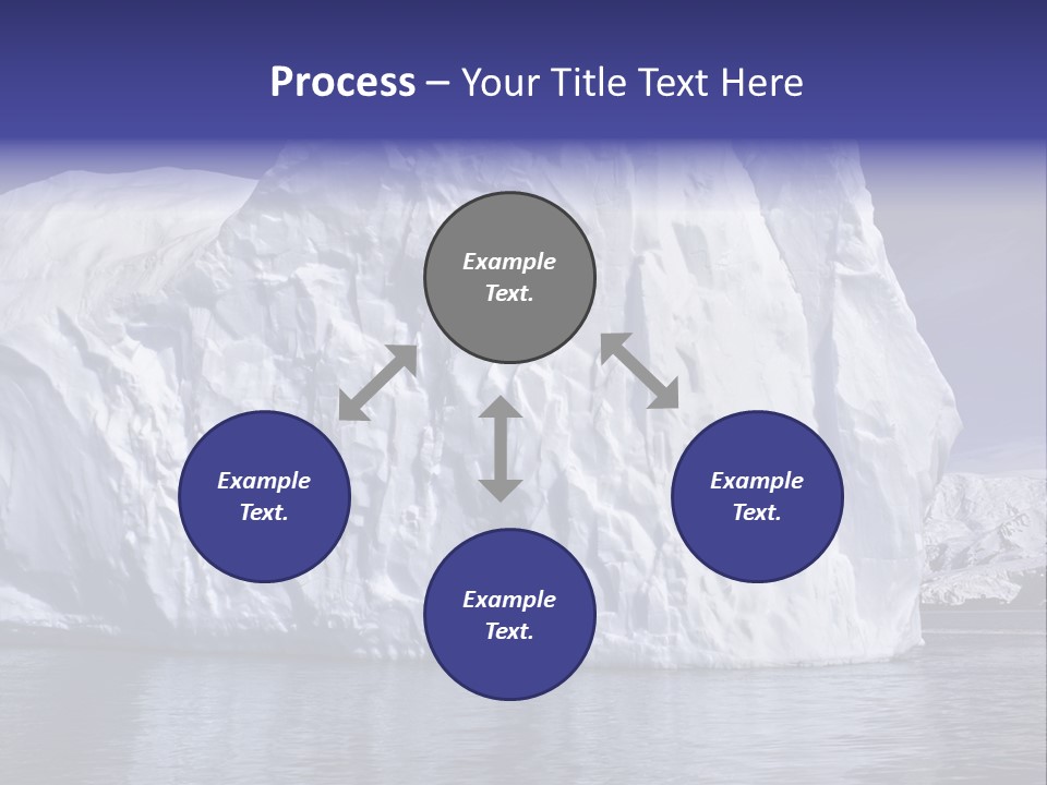 Ice Iceberg Idyllic PowerPoint Template