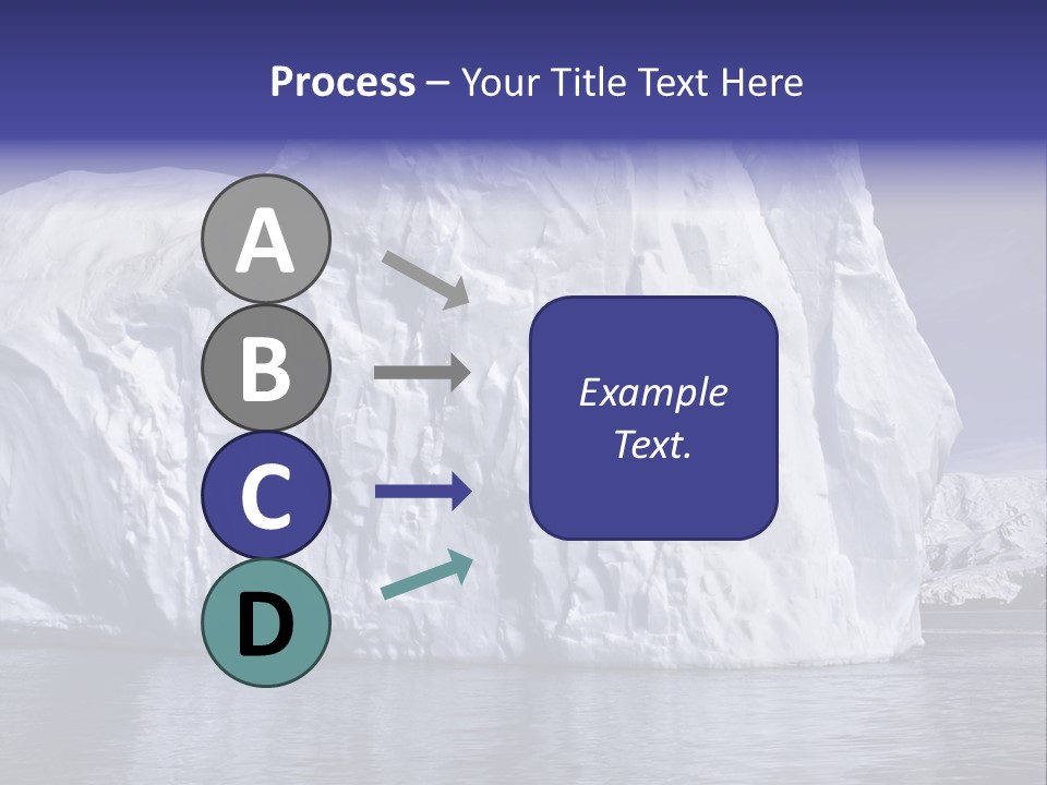 Ice Iceberg Idyllic PowerPoint Template