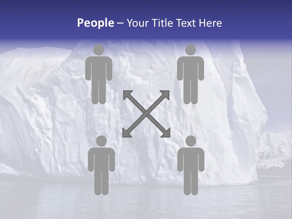 Ice Iceberg Idyllic PowerPoint Template