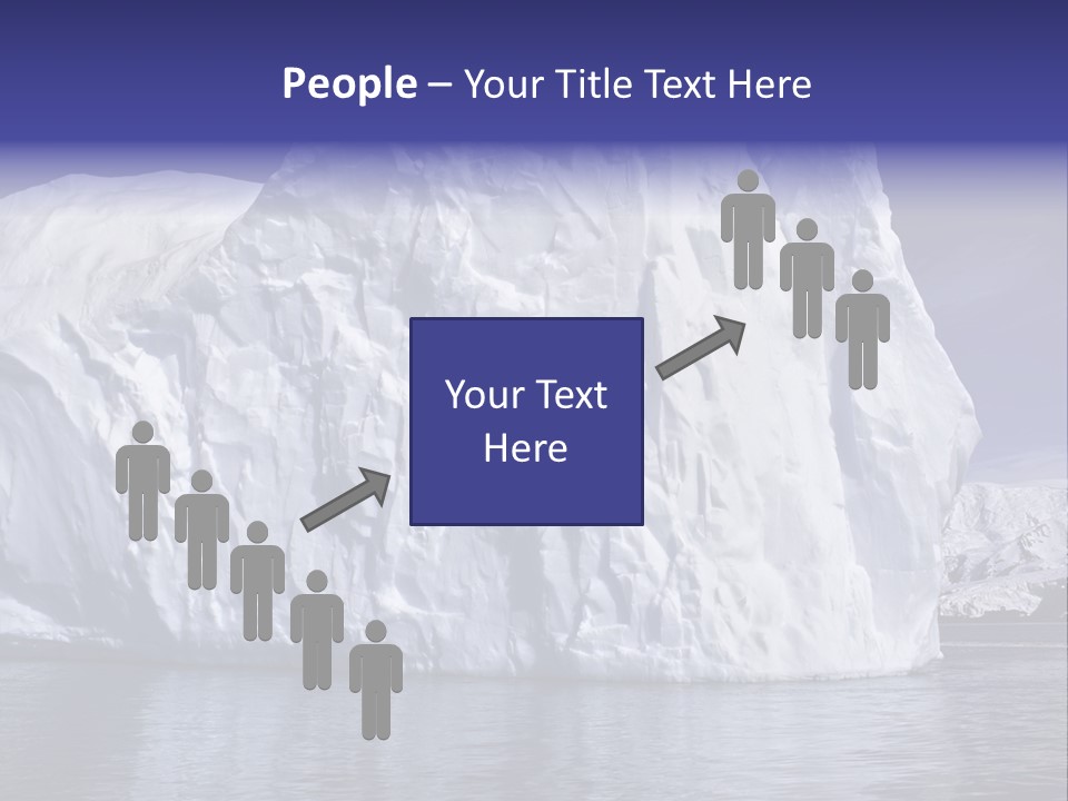 Ice Iceberg Idyllic PowerPoint Template