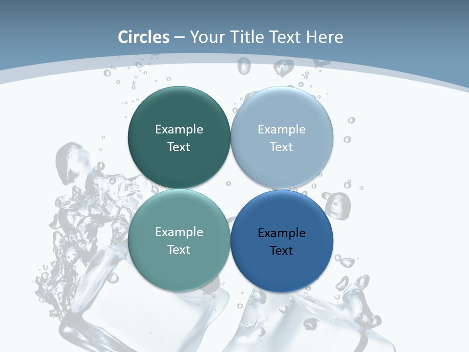 Square Copy Reflection PowerPoint Template