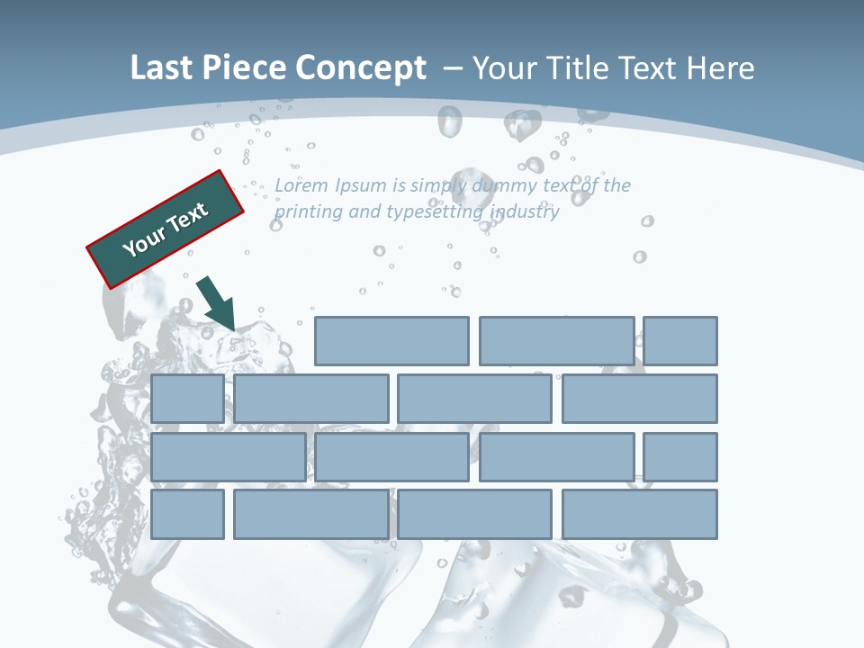 Square Copy Reflection PowerPoint Template