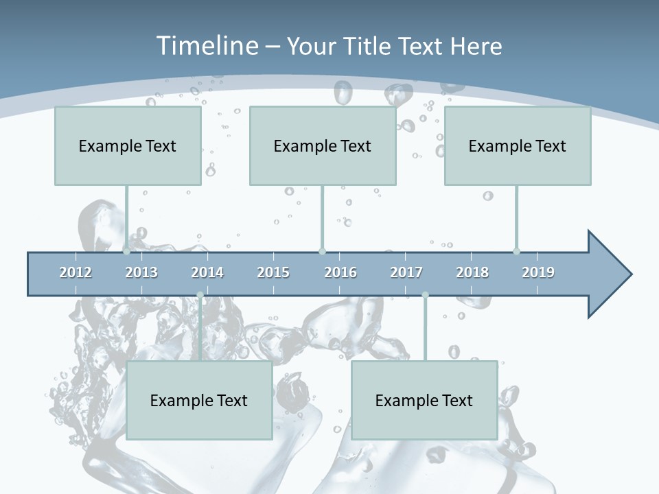 Square Copy Reflection PowerPoint Template