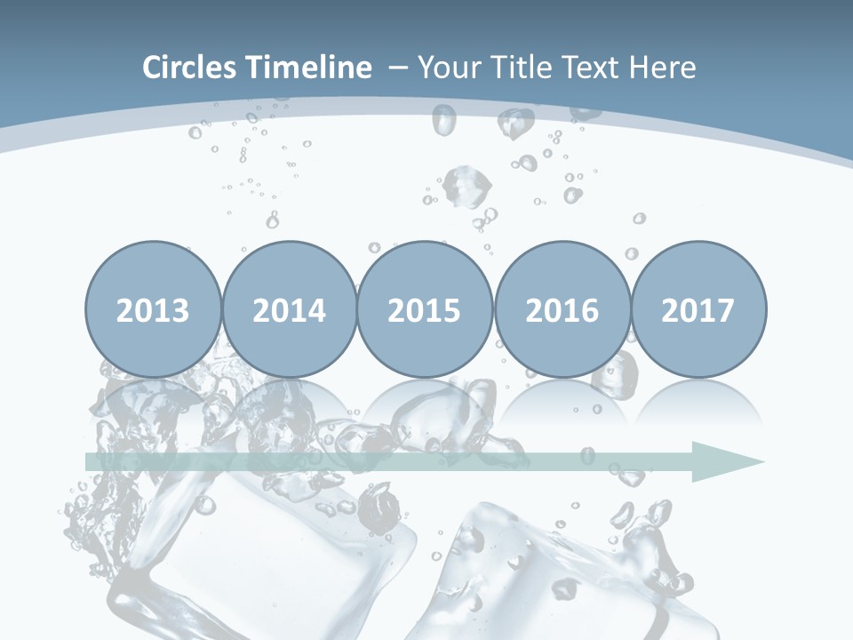 Square Copy Reflection PowerPoint Template