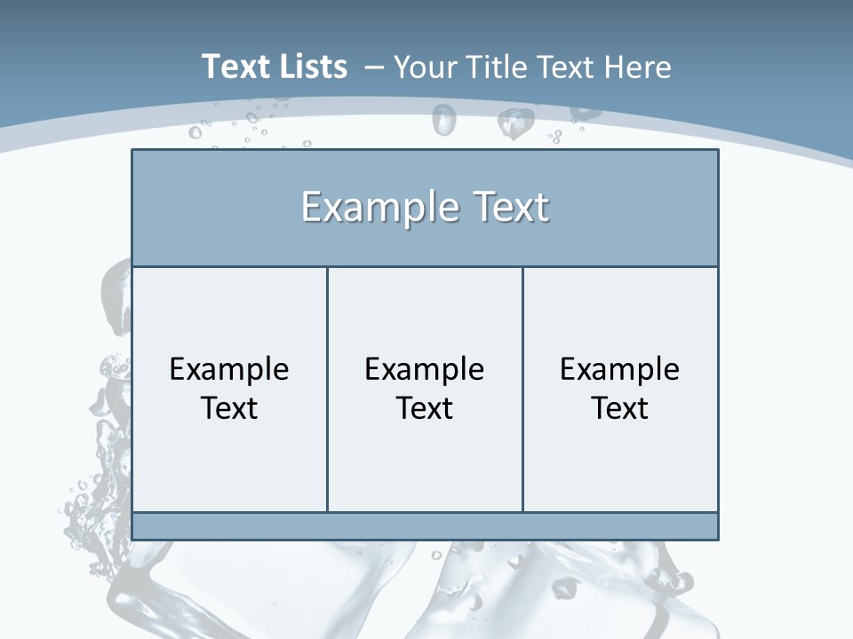 Square Copy Reflection PowerPoint Template