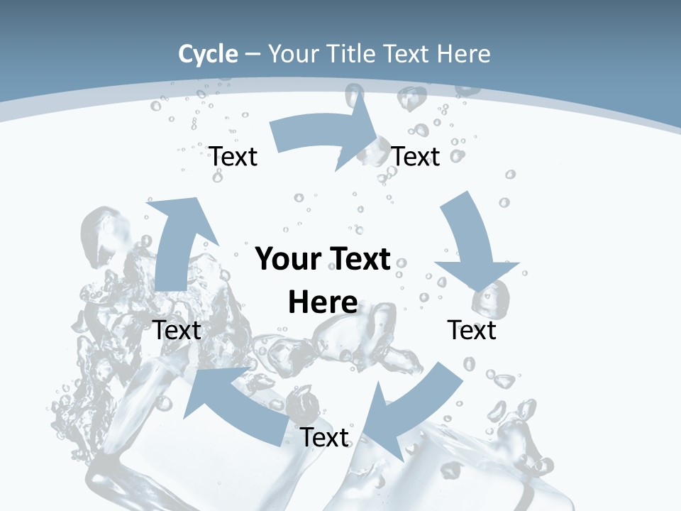 Square Copy Reflection PowerPoint Template
