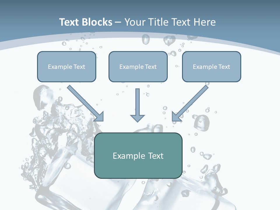 Square Copy Reflection PowerPoint Template
