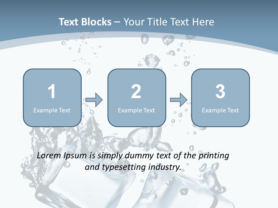 Square Copy Reflection PowerPoint Template