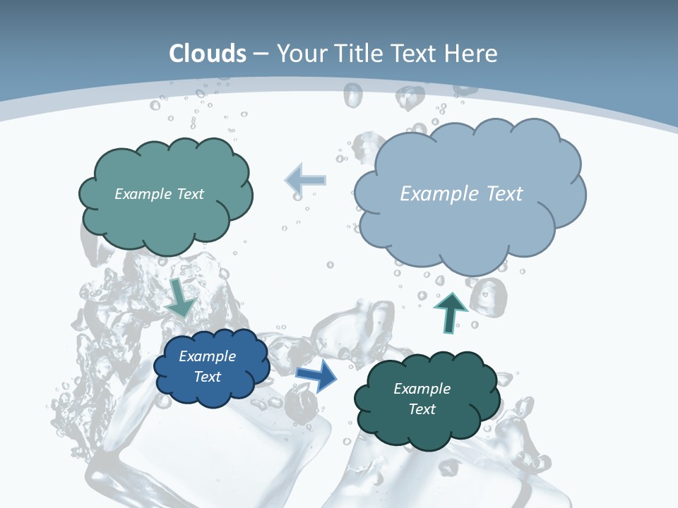 Square Copy Reflection PowerPoint Template