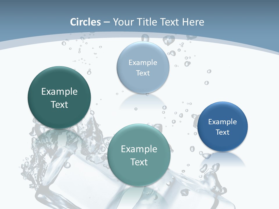 Square Copy Reflection PowerPoint Template