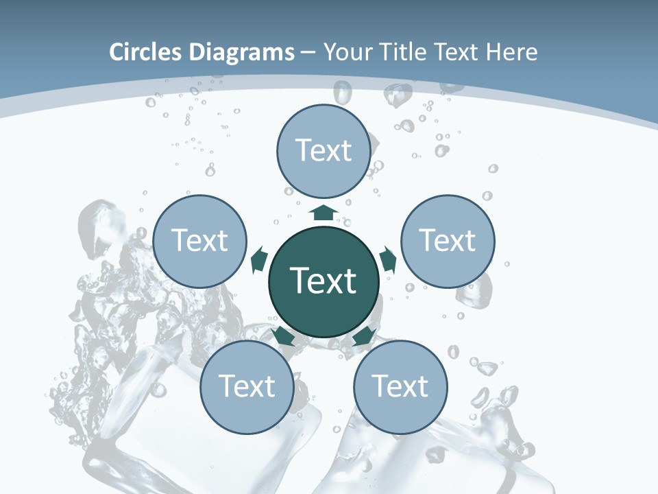 Square Copy Reflection PowerPoint Template